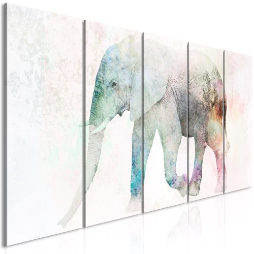 Kép - Painted Elephant (5 részes) Narrow - ajandekpont.hu