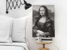 Kifestő - Black and White Mona Lisa - ajandekpont.hu