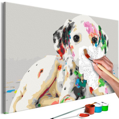 Kifestő - Colourful Puppy - ajandekpont.hu