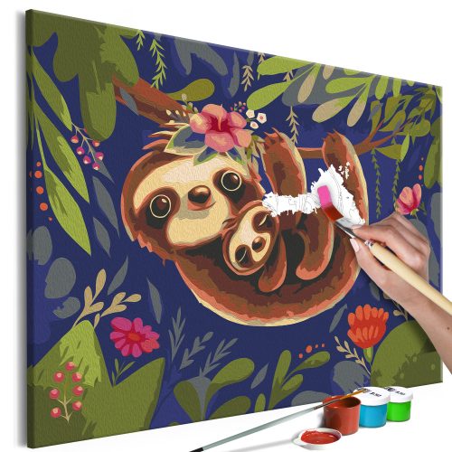 Kifestő - Friendly Sloths  - ajandekpont.hu