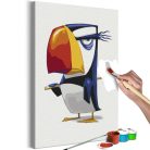 Kifestő - Grumpy Penguin - ajandekpont.hu