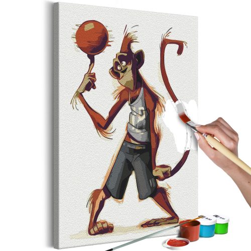 Kifestő - Monkey Basketball Player - ajandekpont.hu
