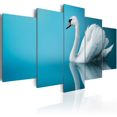 Kép - A swan in blue - ajandekpont.hu