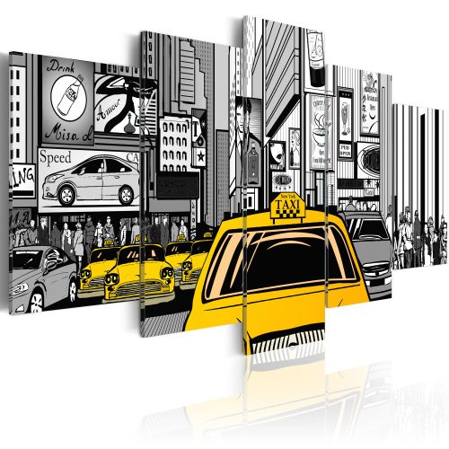 Kép - Cartoon taxi - ajandekpont.hu