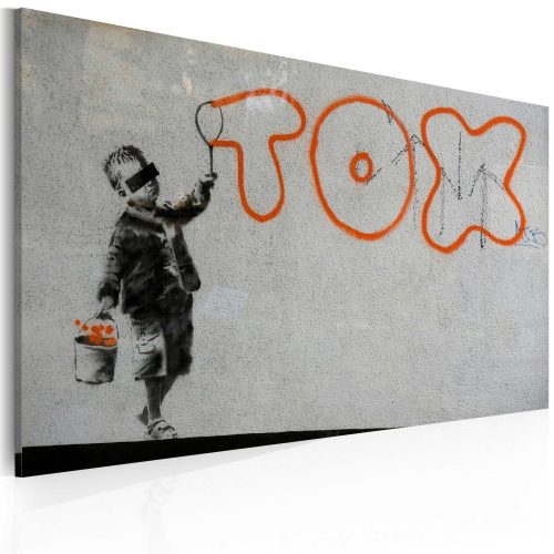 Kép - Wallpaper graffiti (Banksy) - ajandekpont.hu