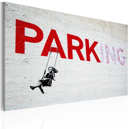 Kép - Parking (Banksy) - ajandekpont.hu