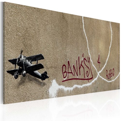 Kép - Love plane (Banksy) - ajandekpont.hu