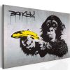 Kép - Állj, vagy lő a majom! (Banksy) - ajandekpont.hu
