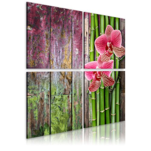 Kép - Bamboo and orchid - ajandekpont.hu