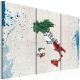 Kép - Térkép Olaszország - triptych - ajandekpont.hu