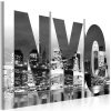 Kép - New York (black and white) - ajandekpont.hu