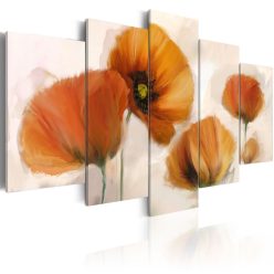 Kép - Artistic poppies - 5 pieces - ajandekpont.hu