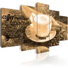 Kép - Coffe, Espresso, Cappuccino, Latte machiato ... - sepia - ajandekpont.hu