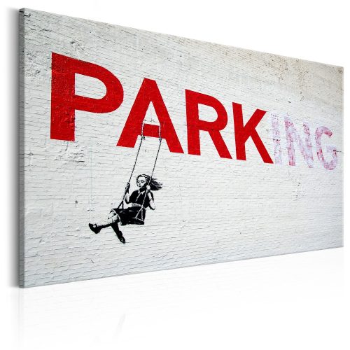 Kép - Parking Girl Swing by Banksy - ajandekpont.hu