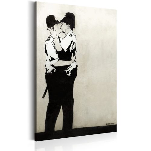 Kép - Kissing Coppers by Banksy - ajandekpont.hu