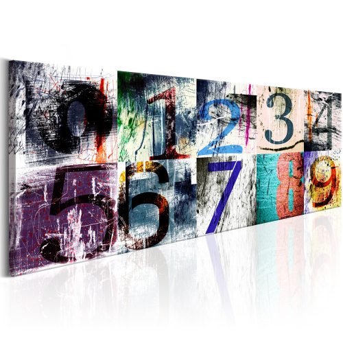 Kép -  Colourful Numbers - ajandekpont.hu