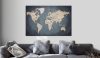 Kép - World Map: Shades of Grey - ajandekpont.hu