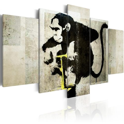 Kép - Monkey TNT Detonator (Banksy)  - ajandekpont.hu