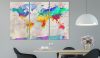Kép - World Map: Rainbow Gradient  - ajandekpont.hu