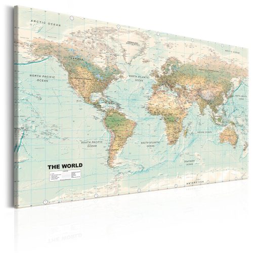 Kép - World Map: Beautiful World - ajandekpont.hu