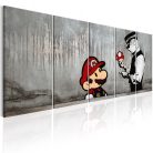 Kép - Mario Bros on Concrete - ajandekpont.hu