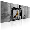 Kép - Banksy: Monkey with Frame - ajandekpont.hu