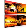 Kép - African Animals (4 Parts) - ajandekpont.hu