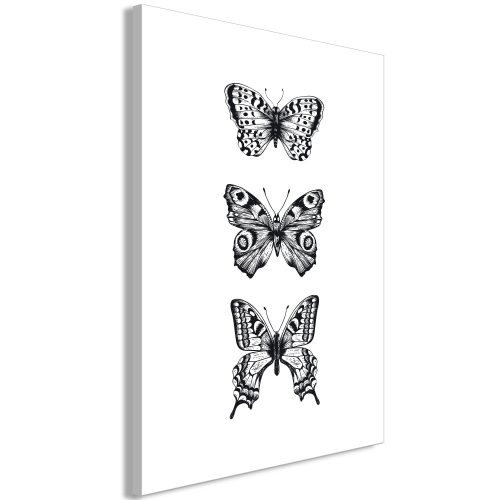 Kép - Three Butterflies (1 Part) Vertical - ajandekpont.hu
