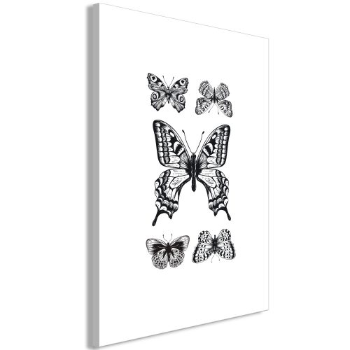 Kép - Five Butterflies (1 Part) Vertical - ajandekpont.hu