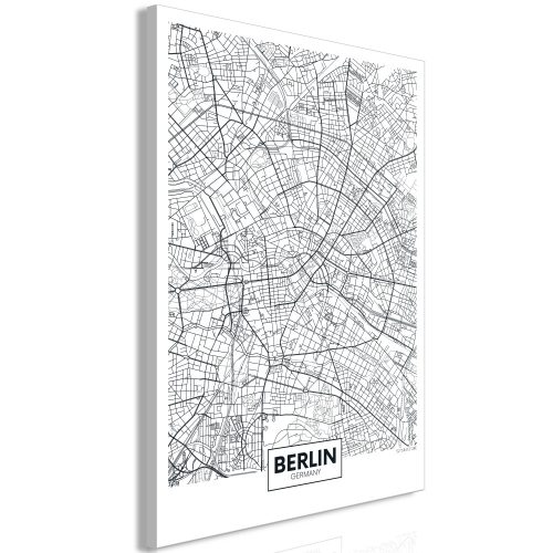 Kép - Map of Berlin (1 Part) Vertical - ajandekpont.hu