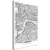 Kép - Map of London (1 Part) Vertical - ajandekpont.hu