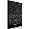 Kép - Dark Map of Munich (1 Part) Vertical - ajandekpont.hu