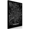 Kép - Dark Map of Frankfurt (1 Part) Vertical - ajandekpont.hu