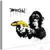 Kép - Banksy: Monkey with Banana (1 Part) Wide - ajandekpont.hu