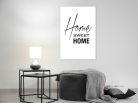 Kép - Black and White: Home Sweet Home (1 Part) Vertical - ajandekpont.hu