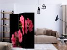 Paraván egyoldalú fotónyomtatással - Azalea in Black [Room Dividers] - ajandekpont.hu