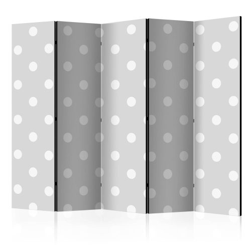 Paraván egyoldalú fotónyomtatással - Cheerful polka dots II [Room Dividers] - ajandekpont.hu