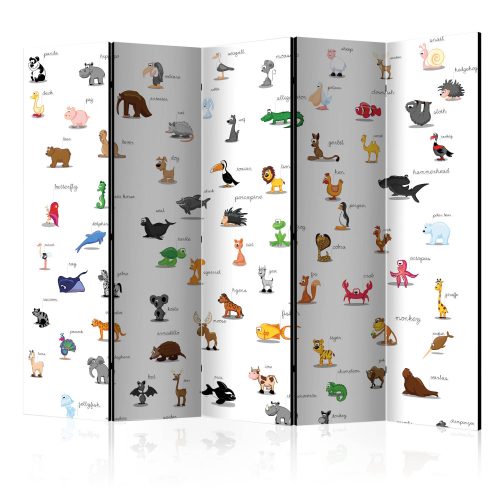 Paraván egyoldalú fotónyomtatással - animals (for children) II [Room Dividers] - ajandekpont.hu