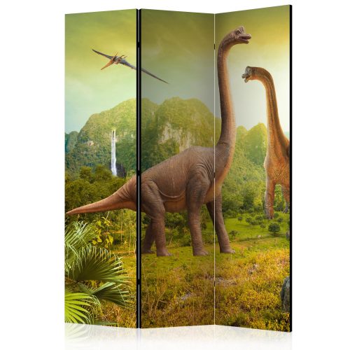 Paraván egyoldalú fotónyomtatással - Dinosaurs [Room Dividers] - ajandekpont.hu