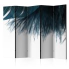 Paraván - Dark Blue Feather II [Room Dividers] - ajandekpont.hu