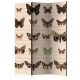 Paraván - Retro Style: Butterflies [Room Dividers] - ajandekpont.hu