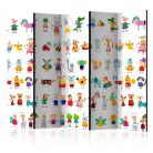 Paraván - Cartoon Pets II [Room Dividers] - ajandekpont.hu