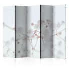 Paraván - White Flowers II [Room Dividers] - ajandekpont.hu