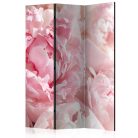 Paraván egyoldalú fotónyomtatással - Sweet Peonies [Room Dividers] - ajandekpont.hu