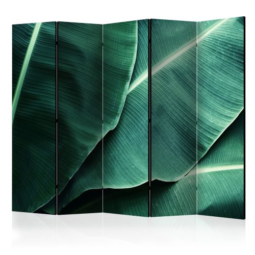 Paraván egyoldalú fotónyomtatással - Banana Leaf II [Room Dividers] - ajandekpont.hu