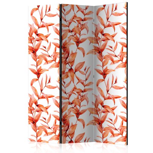 Paraván egyoldalú fotónyomtatással - Coral Leaves [Room Dividers] - ajandekpont.hu