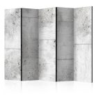 Paraván egyoldalú fotónyomtatással - Concretum murum II [Room Dividers] - ajandekpont.hu