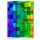 Paraván - Colourful Cubes [Room Dividers] - ajandekpont.hu