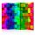 Paraván - Colourful Cubes II [Room Dividers] - ajandekpont.hu