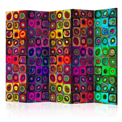 Paraván - Colorful Abstract Art II [Room Dividers] - ajandekpont.hu